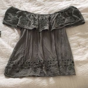 Off shoulder top